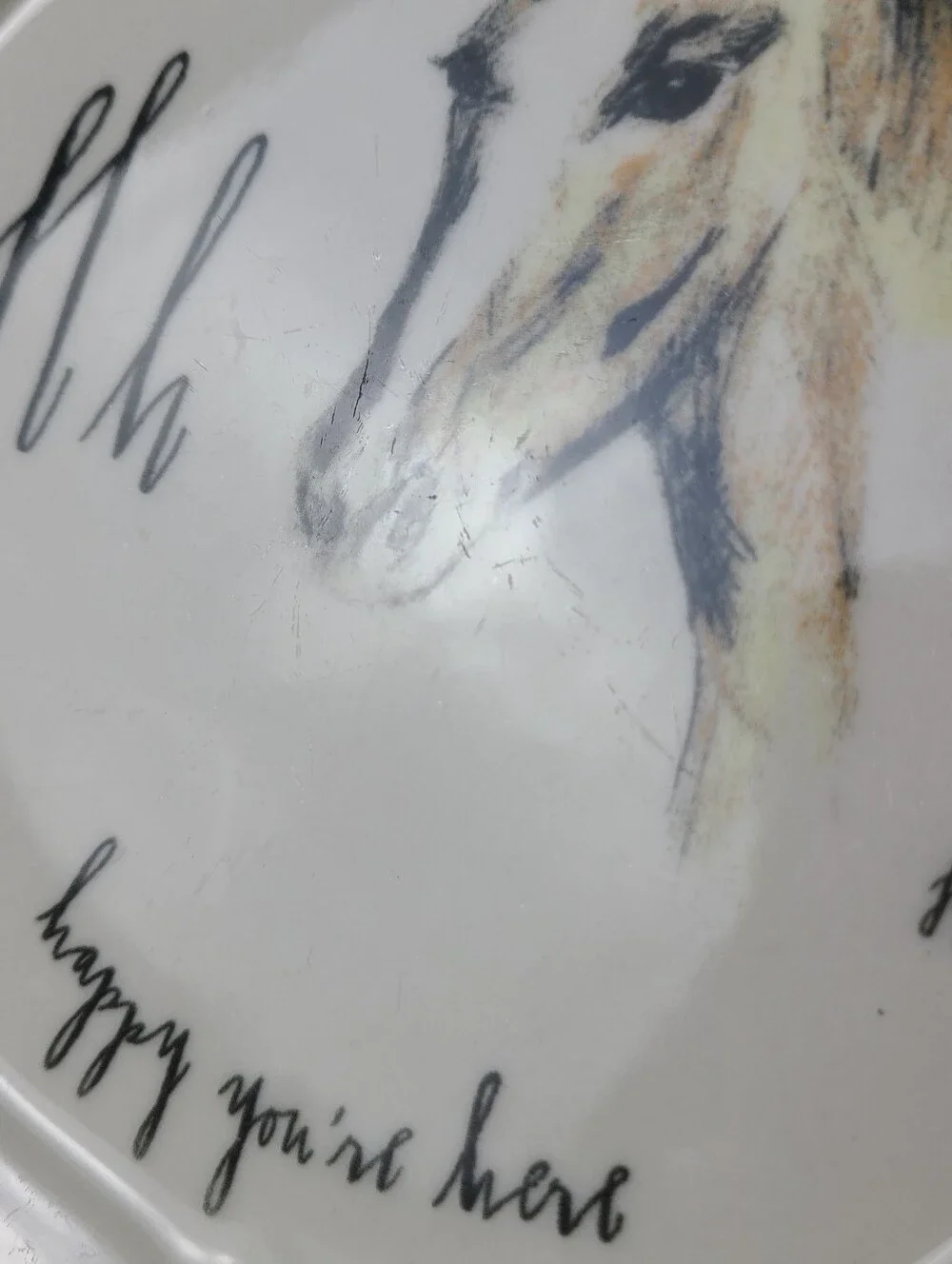 Anthropologie Diva Pyari Linea Carta Horse Canape Plate